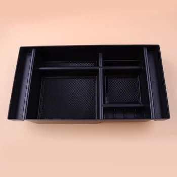 

CITALL Car Center Console Armrest Storage Box Insert Tray Organizer Fit For GMC Sierra 1500 Chevry Silverado 1500 2019