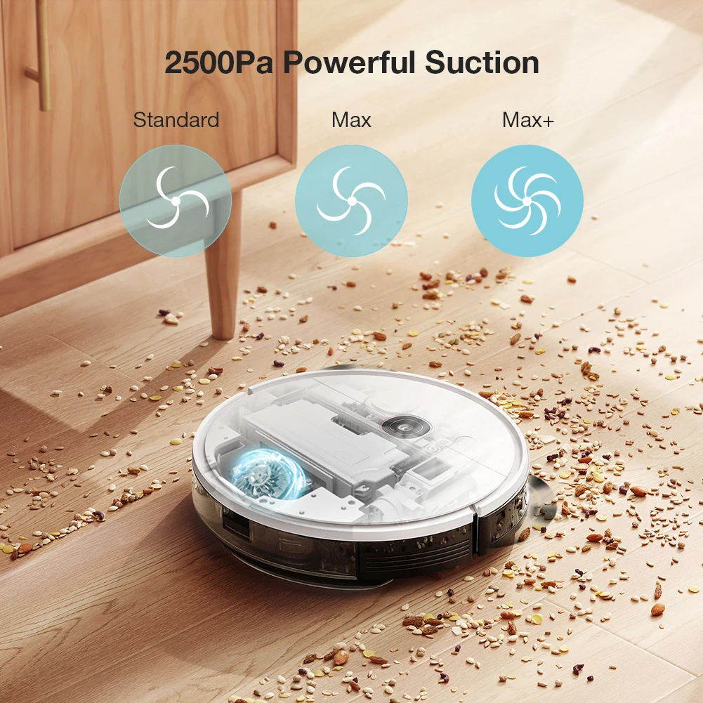 Yeedi 2 Hybrid Robot Vacuum Cleaner Visual Navigation,sweep Mop  3in1,virtual Boundary,2500pa 200mins Runtime,customize Cleaning - Vacuum  Cleaners - AliExpress