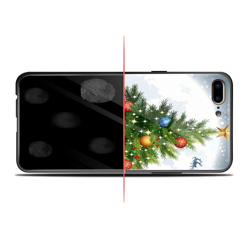 Счастливый Новогодний подарок для пар чехол из закаленного стекла для huawei Honor 20 9X 7A Pro Note 10 View 20 10 9 10 Lite 8X Play Y9 Capa