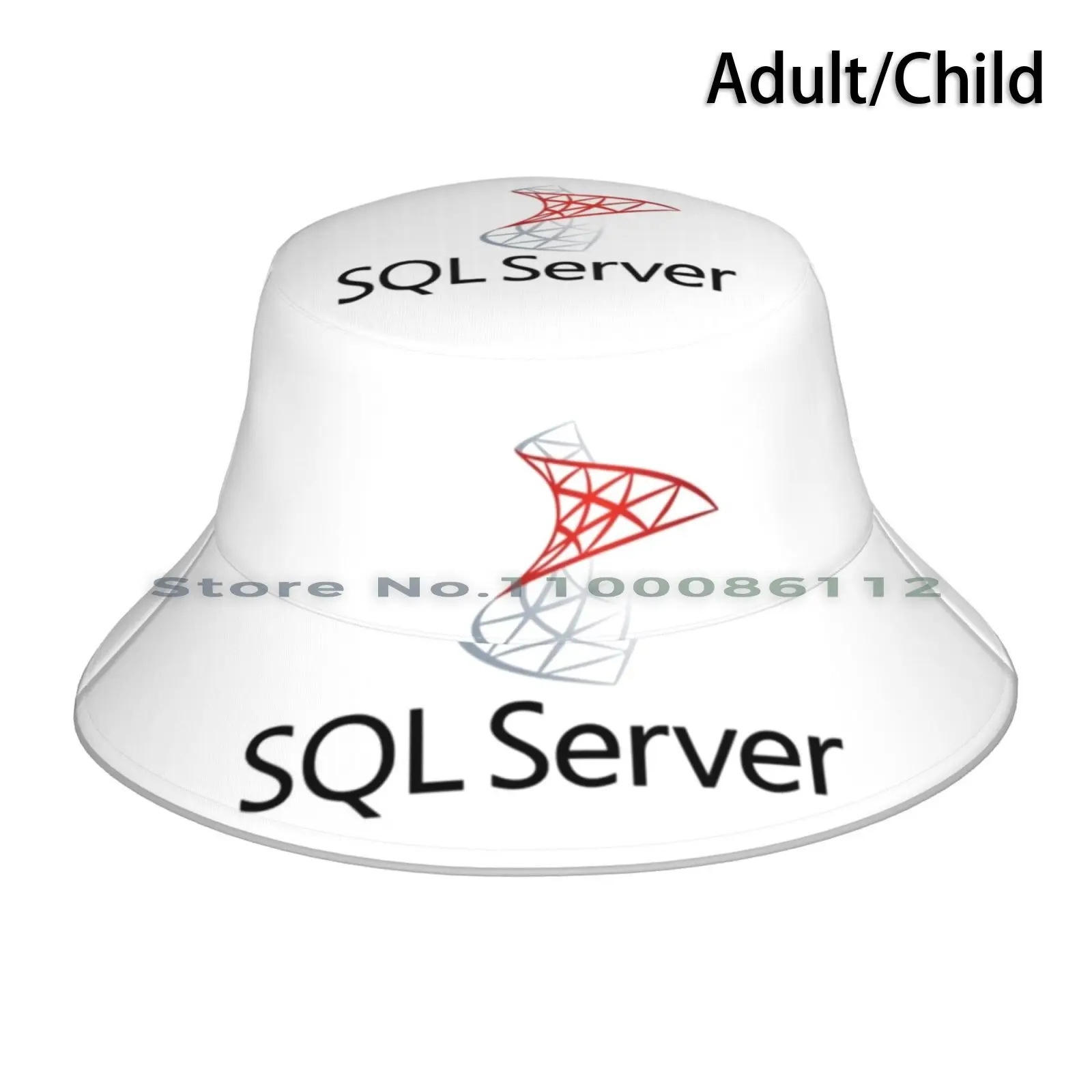 Sql Server Bucket Hat Sun Cap Sql Server Database Amazon Microsoft Mariadb Mongodb Sysadmin Dbadmin Computer Pieghevole All'Aperto