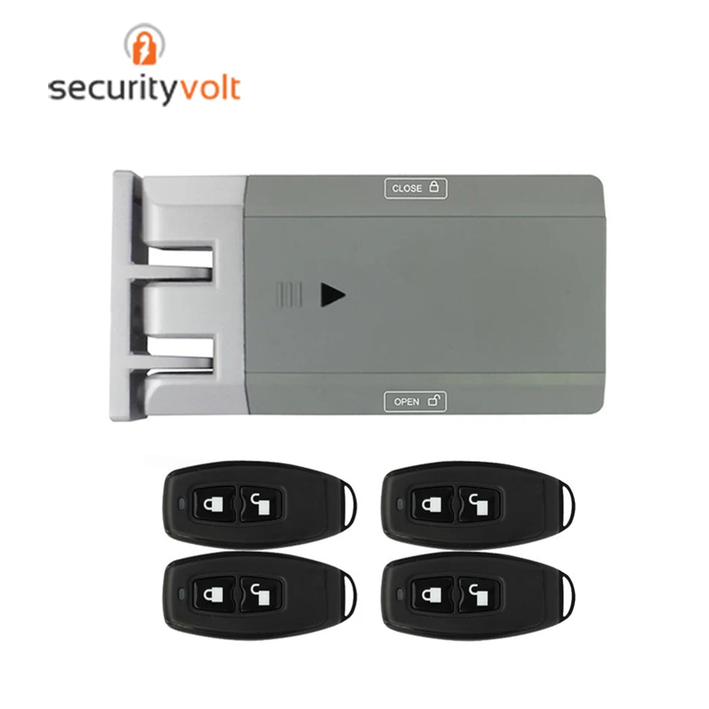 

Wireless Remote Control Electric Door Lock with Open Close Touch Button Smart Lock for Home Security Easy Installation