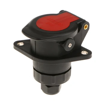 

24V 15Pin Trailer Light Plug and Socket Connector for Car Van Caravan