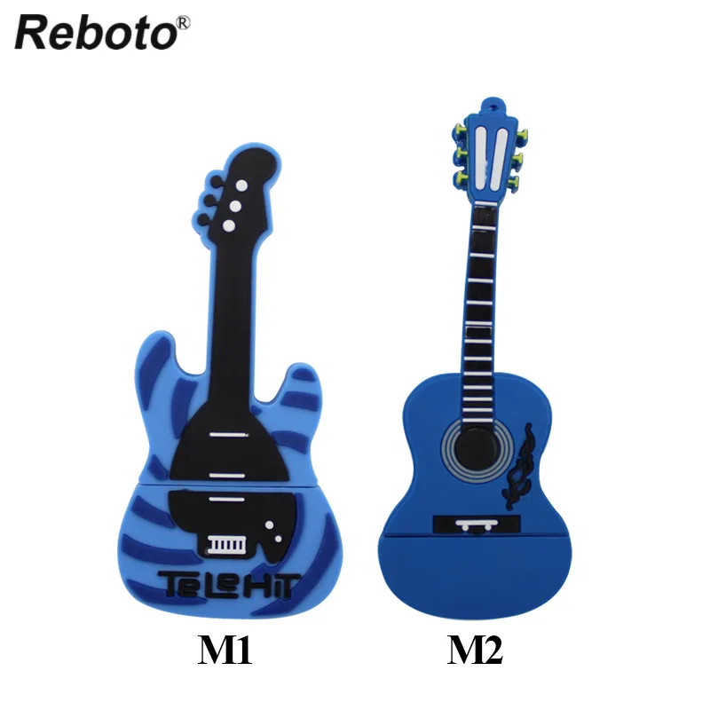 

instrument series usb flash drive 64GB pen drive violin USB 2.0 4GB 8GB pendrive 16GB 32GB music memory stick blue usb key