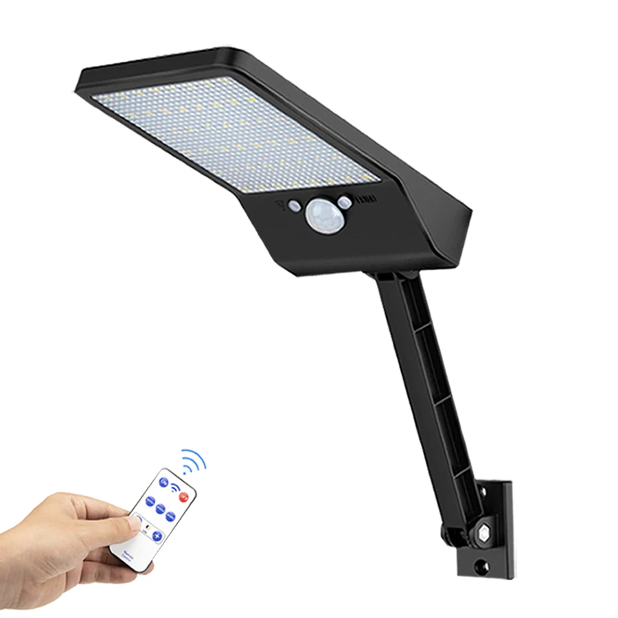

LED Solar-Garden-path-Light Yard wall street lamp Outdoor remote control Waterproof ip65 rotate bracket For desk lanternoor#1