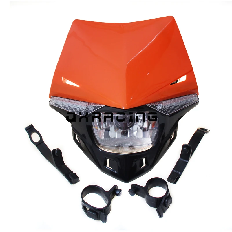 Универсальный Мотоцикл Dirt Bike светодиодный налобный фонарь подходит для EXC EXCF SX SXF SXS MXC MX DUKE LC4 SMR