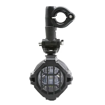 

Universal Motorcycle LED Auxiliary Fog Lights + Protector Cover + Wiring Harness For BMW R1200GS ADV Car Replace Accessories