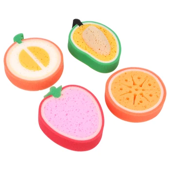 

NICEYARD Cute Fruit Shape Bowl Brush Tableware Cleaning Tool Kitchen Dish Cleaner Dishes Washing Sponge Brush