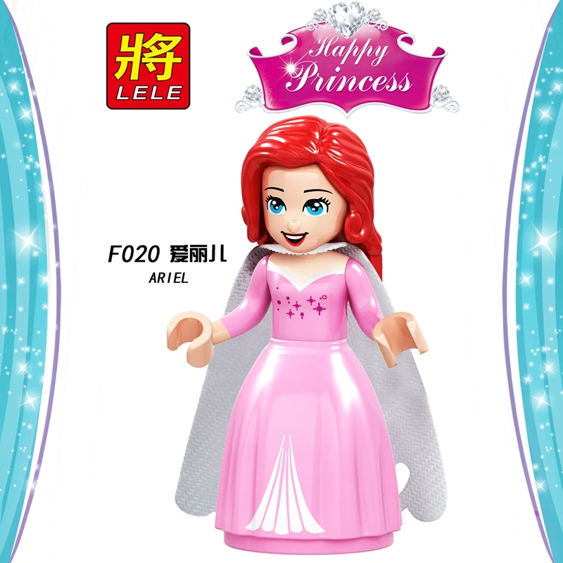 

Single Sales F020 Friend Series Girl Toy Friends Blocks Allier Children's Gift Princess Compatible city Block Learning Gifts