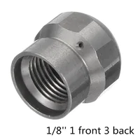 1/8 1/4 3/8 1/2 Female Thread High Pressure Washer Drain Cleaning Nozzle Sewer Cleaning Nozzle Sewer Cleaning Jetter Nozzle 2