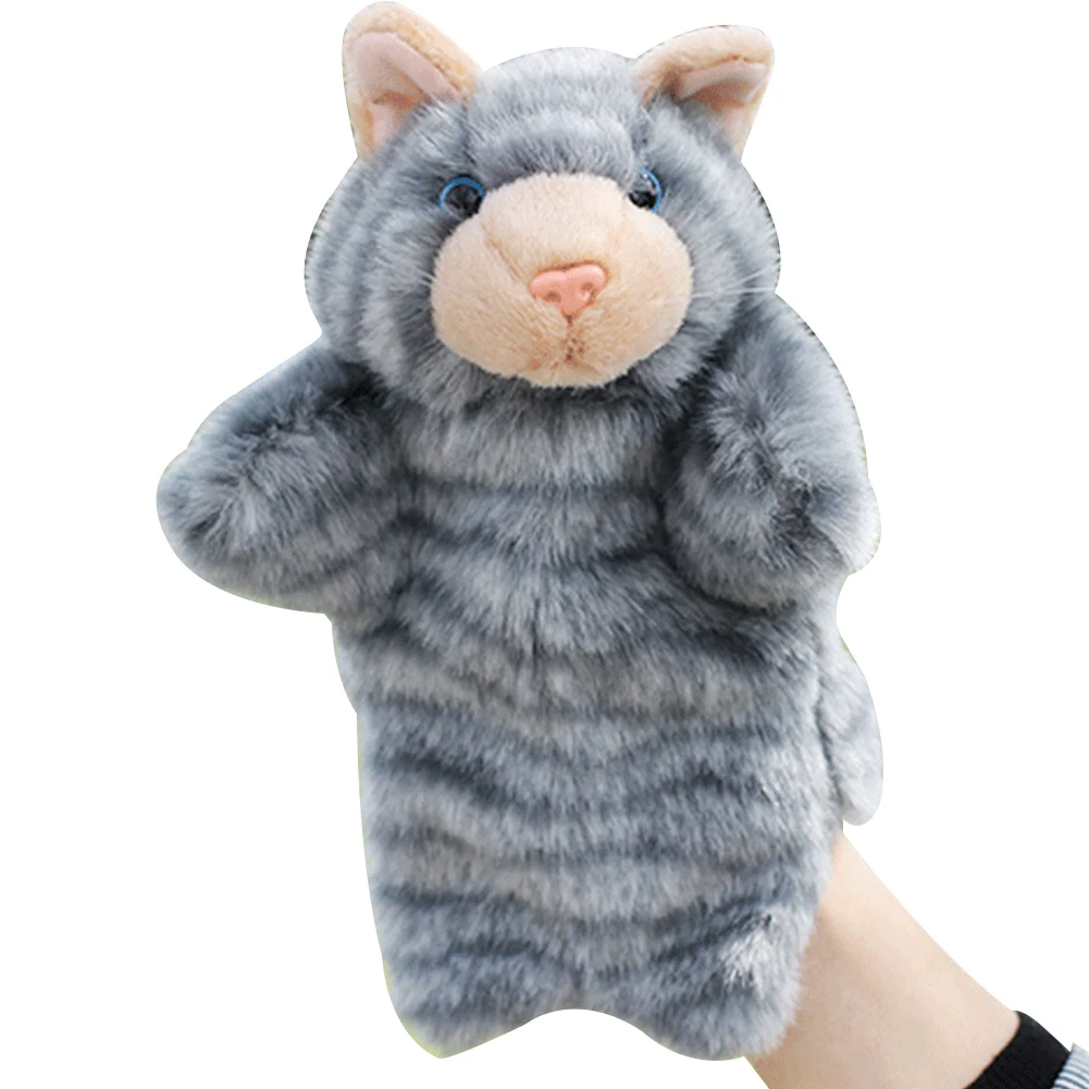 Игрушки милые кошки животные Кукла Плюшевая Мягкая ручная кукла ролевые игры Интерактивная детская игрушка Новинка