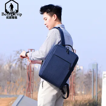 

The New waterproof stress reliever Oxford cloth Travel backpack usb charging Simple and large capacity Laptop backpack