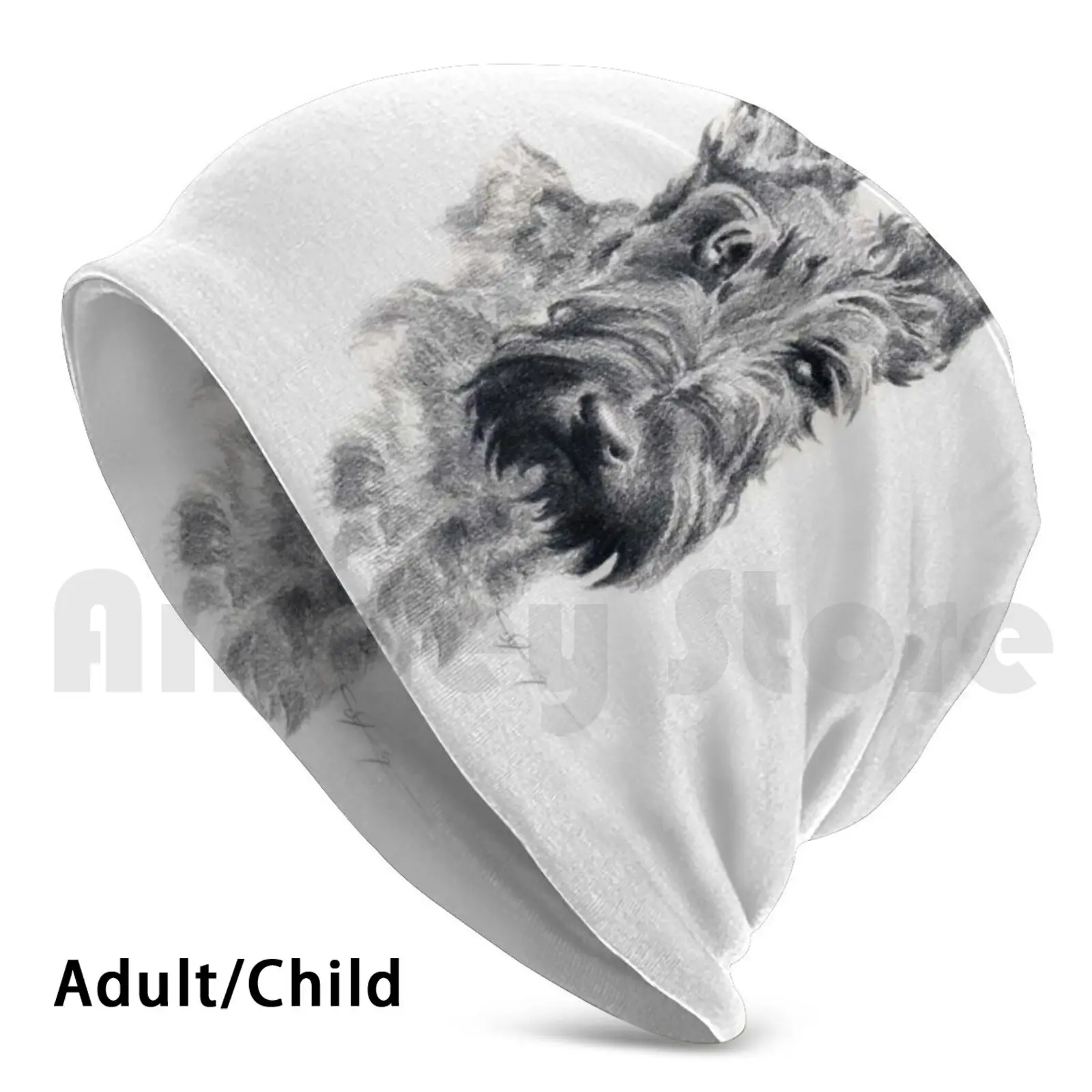 

Шотландский терьер, шапочки для собак, пуловер, Удобная шапка, шотландский терьер, собака Скотти, собачка, Скотти терьер, шотландский