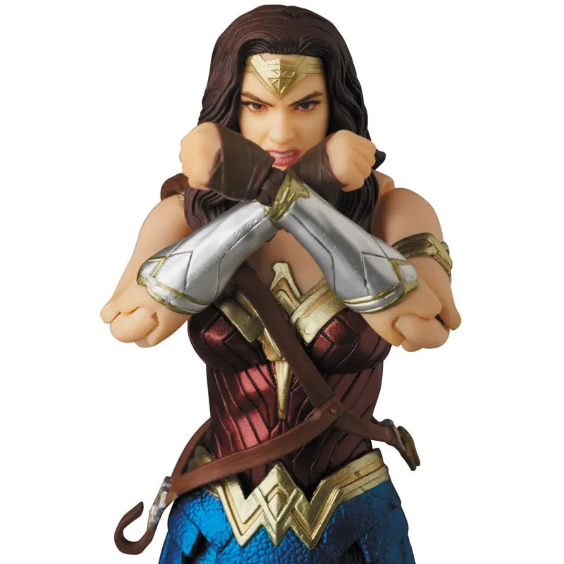 6 дюймов DC Justice League Wonder Woman Mafex 048 экшн фигурка коллекция игрушка; подарок для детей