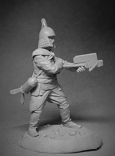 1/32 Смола Модель Строительный комплект фигурка солдата