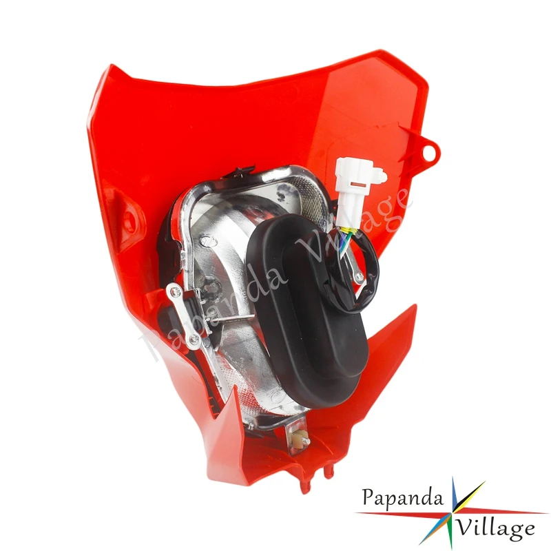12 В фара Redmoto Enduro Racing Head освещение E13 EMARK для Honda CRF 100F 250R 250X 450R 450L RX L F 230F XR650R