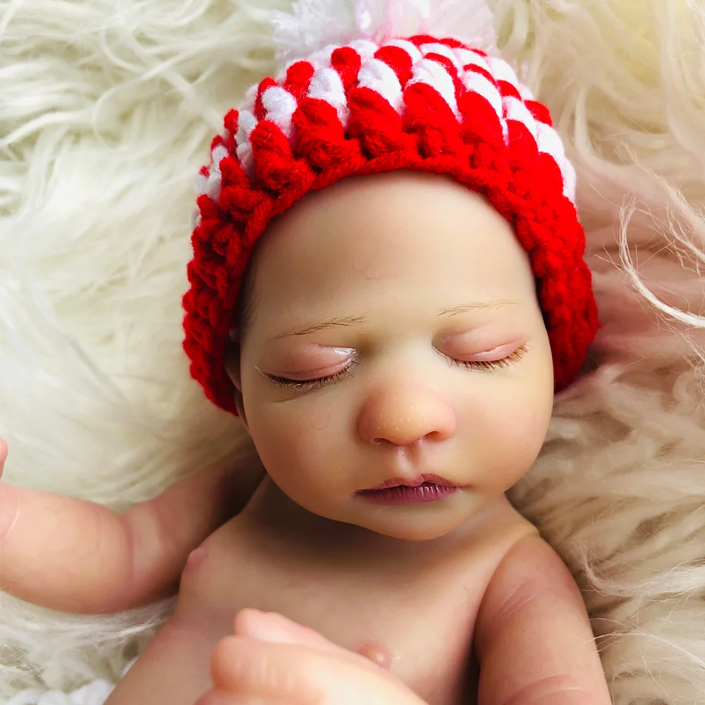 Богатая картина для новорожденных реалистичные силиконовые куклы мини bebe reborn girl
