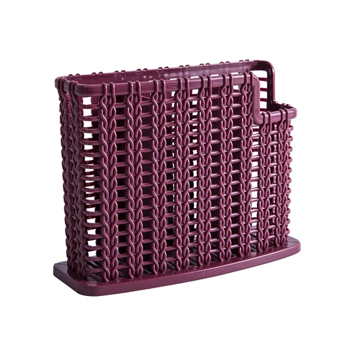 Kitchen Chopsticks Tableware Storage Box Household Drain Rack Multi-purpose Chopsticks Holder WF809534 - Цвет: purple