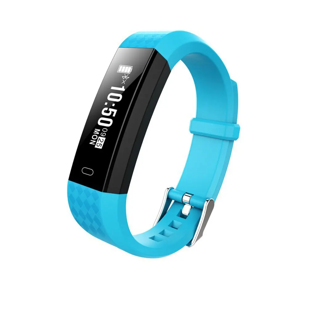 115 фитнес Смарт Браслет Heartrate кровяное давление кислородный оксиметр спортивный браслет часы умные для IOS Android для женщин и мужчин - Цвет: 4