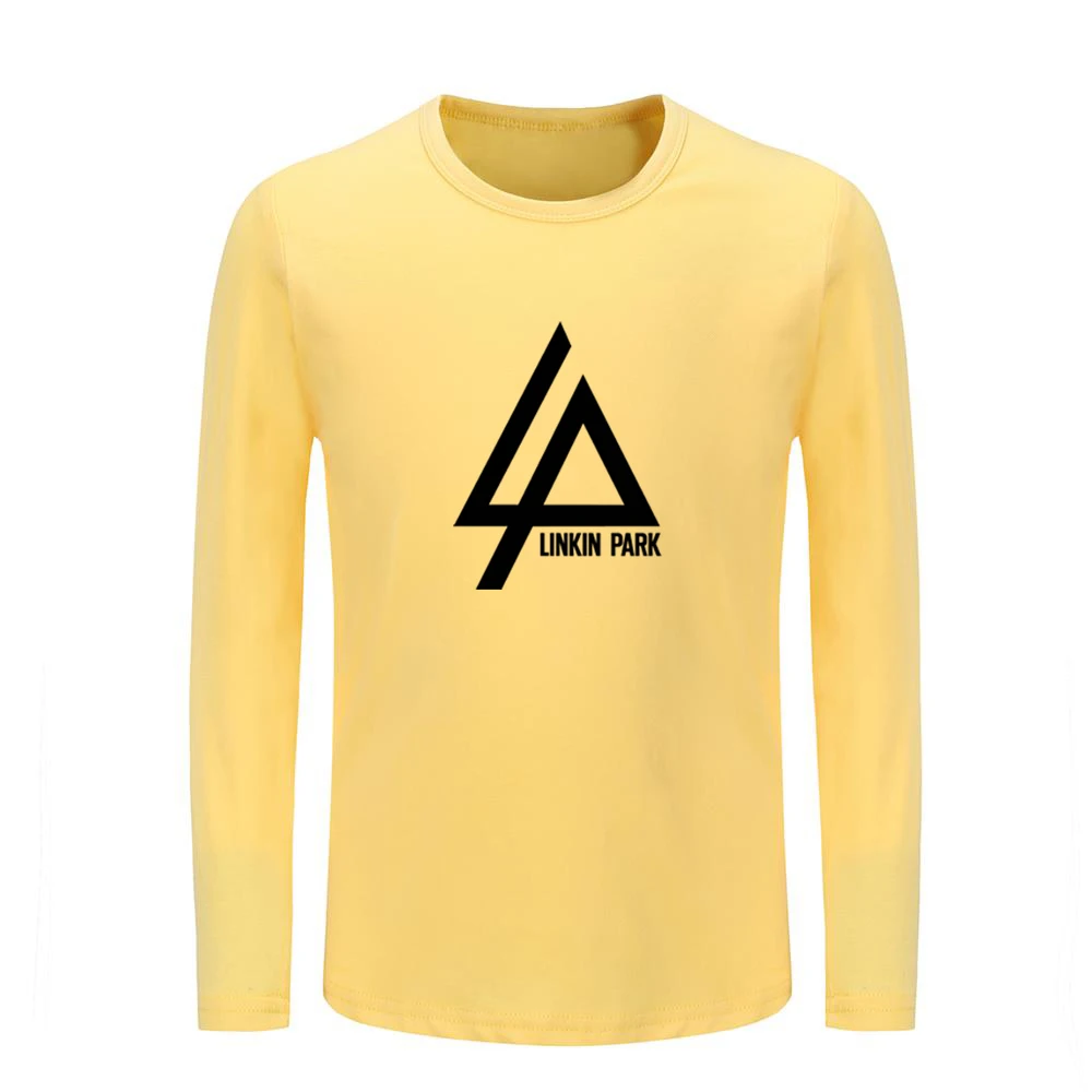 Linkin Park Symbol Blink 182 Детские футболки в стиле панк Детские футболки с графическим принтом топы для мальчиков и девочек, рождественский подарок