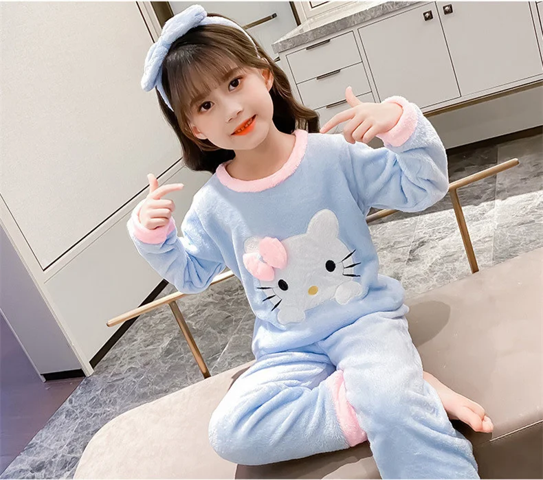 Inverno do Bebê Sets da Criança Novo Meninas Roupas Terno Bonito Crianças Meninos Quente Camiseta Calças 2 Pçs - Casual Pijamas Moda 6 High Quality Mamãe e Bebê