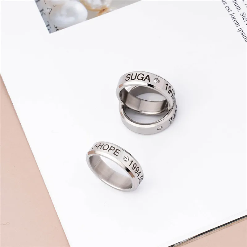 BTS Jewelry Rings