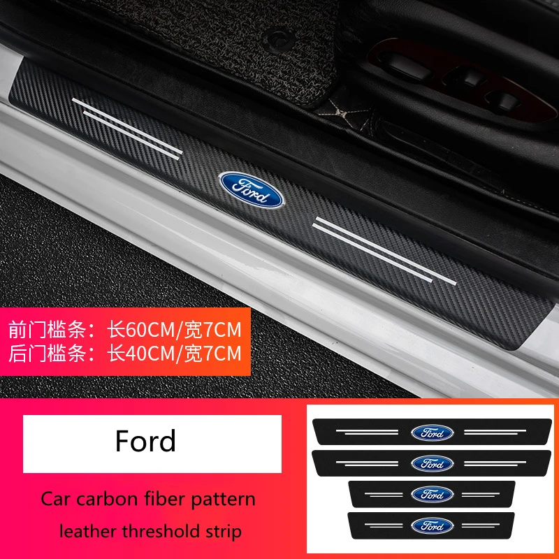 4 шт. автомобильные наклейки для Ford Fiesta Focus 2 Ecosport | Автомобили и мотоциклы