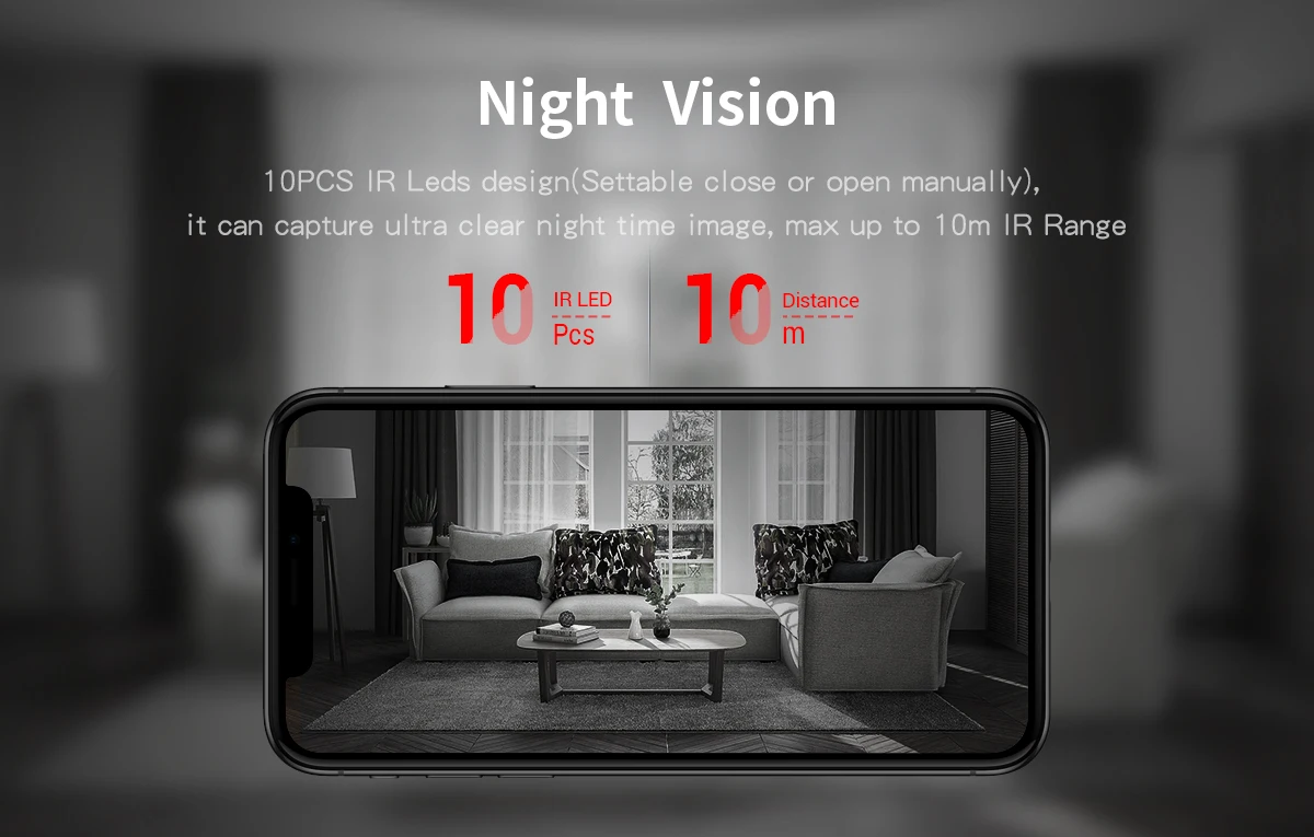 ESCAM PVR008 H.265 Автоматическое отслеживание PTZ панорамирование/Плитка камера 2MP HD 1080P Беспроводная IP камера ночного видения