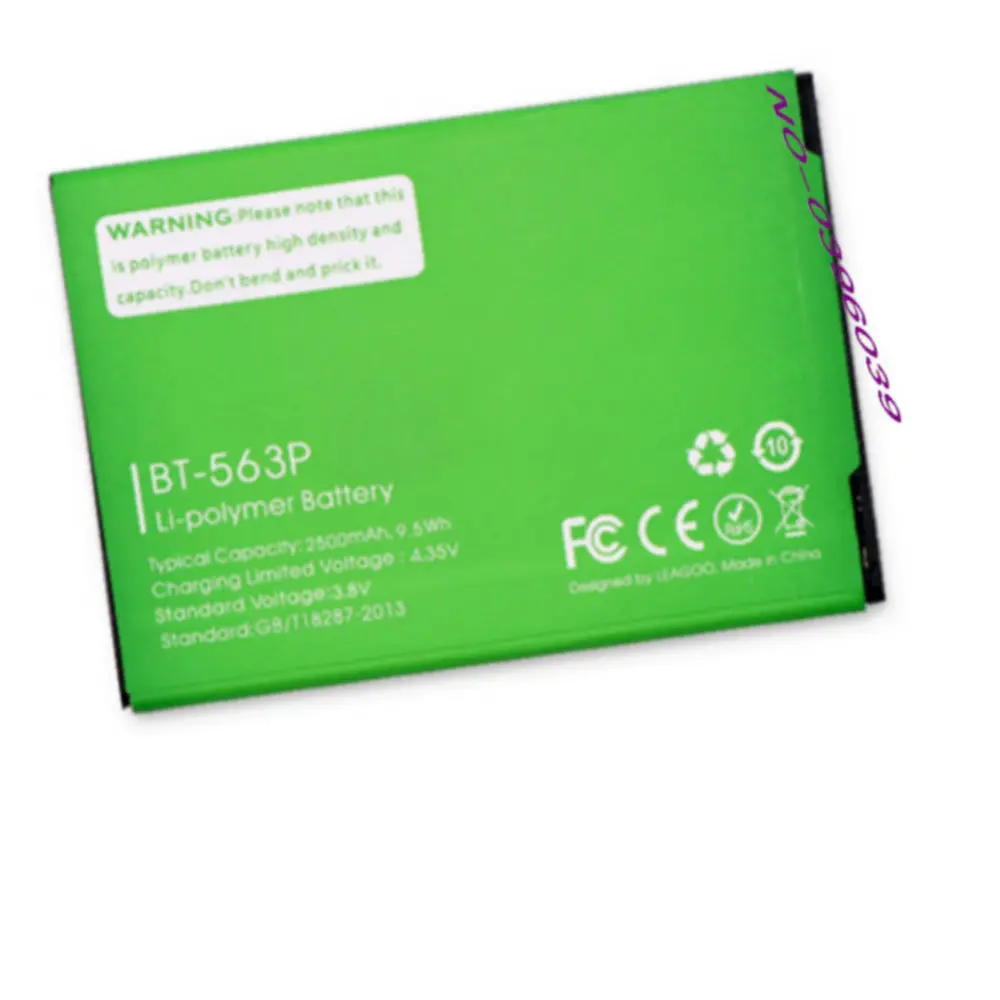 High quality Replacement Battery BT-563P 2500mAh for Leagoo M5 PLUS BT563P Smart Phone batteries | Мобильные телефоны и