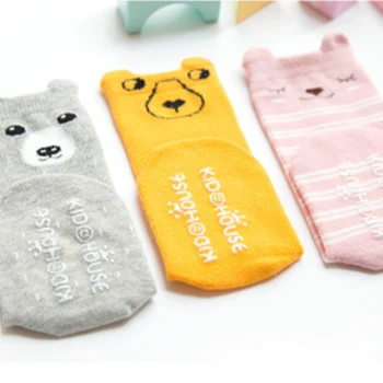 

Cute Cartoon Bear Children Stockings Spring Winter Girls Pants Toddler Girls Pantyhose Warm Baby Tights Multi Colors