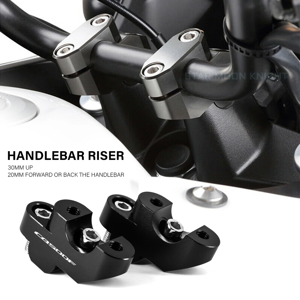 

Motorcycle Accessories Riser Lifting Handlebar Clamp Handlebar Riser For HONDA CB 500 F CB500F 2013 - 2017 CB300F CB400F