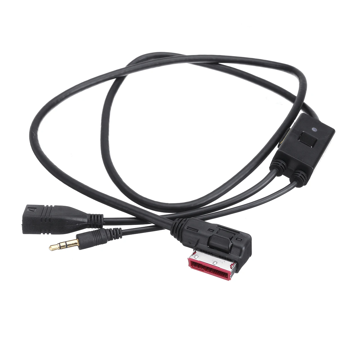 Для Audi A5 A6L A8 Q5 Q7 MA1987 автомобильный адаптер AMI MMI bluetooth аудио AUX музыкальный кабель стерео интерфейс 3,5 мм
