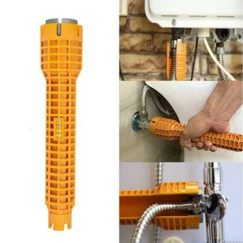 

Aluminum Sink Wrench Supply Basin Plumbing Water Pipe Tap Installation