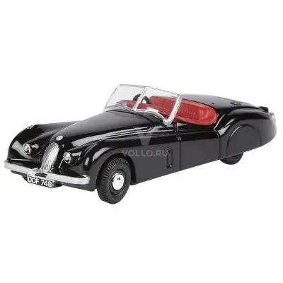 jbdc564bka jaguar модель а/м ягуар xk 120 черный 1:76