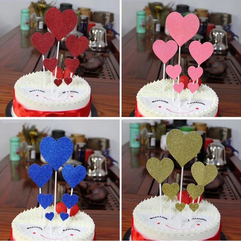 Decoration De Cupcake Mini Etoile Decoration De Gateau D Anniversaire Baguettes D Anniversaire Pour Enfants Decoration De Fete De Mariage Aliexpress