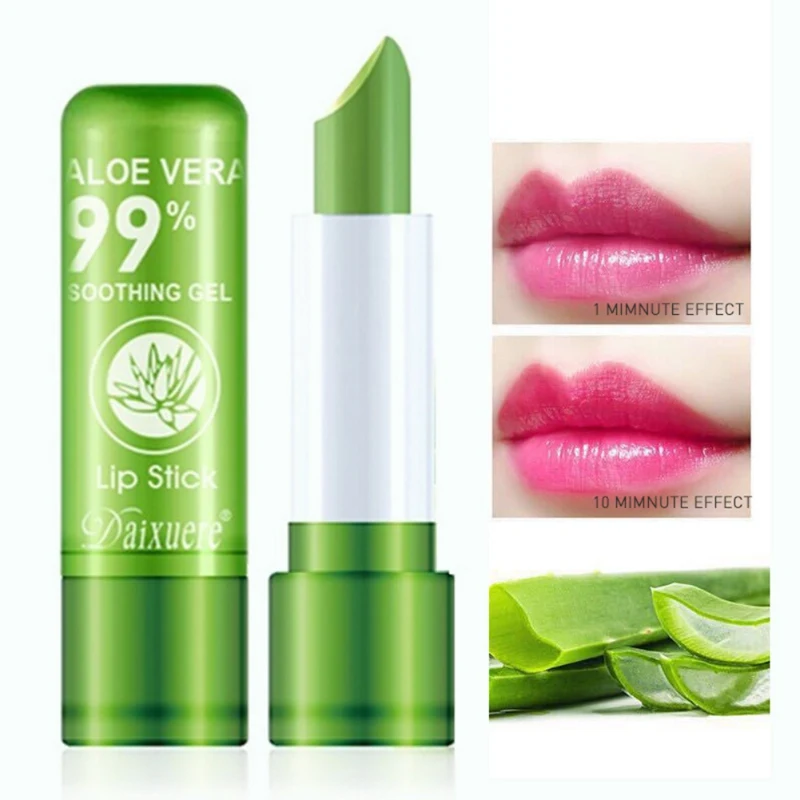 

Lip Balm Temperature Color Changing Long Lasting Moisturizing Lipstick Makeup Protection Lipbalm Lip Makeup#
