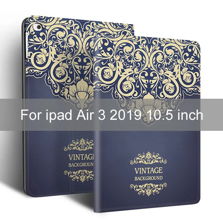 For Air 3 2019 Essidi кожаный чехол для ipad Air 3 2 1, умный чехол-книжка для планшета, защитный чехол-книжка для ipad Air 3 10,5 дюймов, новинка, чехол - Цвет: For Air 3 2019
