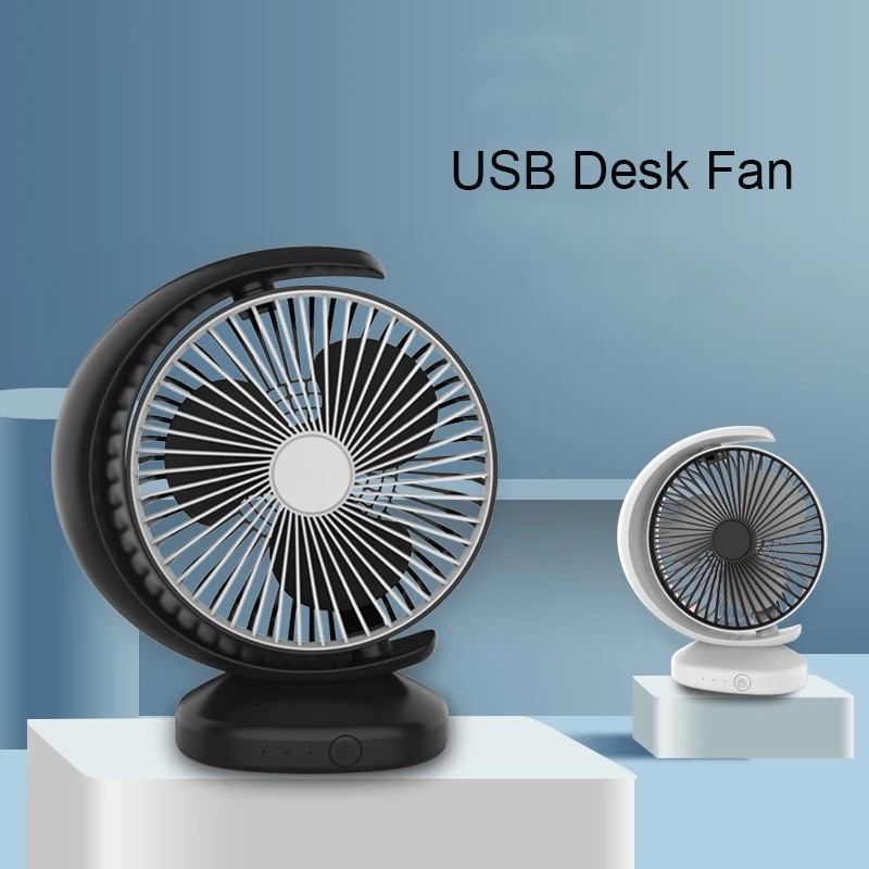 

Summer USB Charging Portable 3 Speeds Electric Fan Air Cooling Fan Desk Table Fans