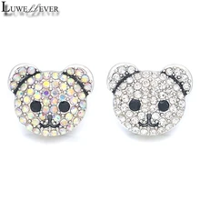 

Hot Component w471 Crystal 18mm Metal Snap Button For Bracelet Necklace Interchangeable Jewelry Women Accessorie Findings