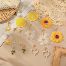 

Ear Clips Without Pierced Ears Female Temperament Long Simple Ear Jewelry Thin Earrings Temperament Fashionable Exquisite Gifts
