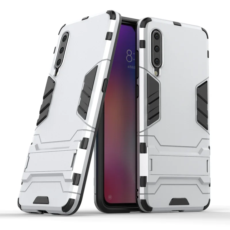 ZEALLION для XiaoMi Mi8 Mix 3 Red Note 7 Mi9 9SE Core Гибридный армированный противоударный Прочный пластик, силикон Kickstand чехол для телефона
