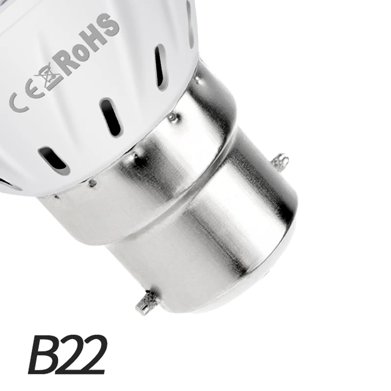 B22 GU5.3 Светодиодный лампа для выращивания 220V E27 завода лампы B22 светодиодный рассады GU10 фитолампа 5 Вт E14 светодиодный полный спектр Крытый гидропоники - Испускаемый цвет: B22
