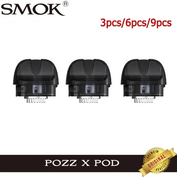 

3pcs-9pcs SMOK Pozz X empty pods Cartridge 4.5ML No Coil Side Filling Electronic Cigarette Atomizer For Pozz X vape pod Kit