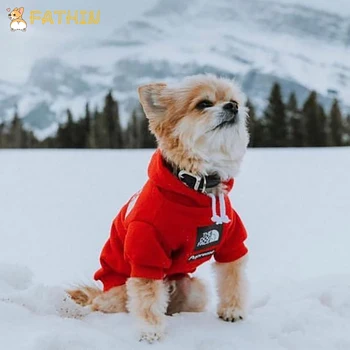 

FATHIN Warm Hoodie Adidog French Bulldog Clothes Dog Sport Retro Hoodies Pet Clothes S-XXL