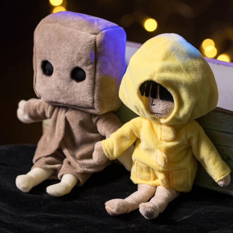 

Little Nightmares Plush Toy Adventure Game Cartoon Cute Stuffed Dolls 25cm For Children Gift