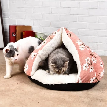 

Romantic Japanese Style Cat Bed Cat Mat Cute Pet Nest Cat Tent Cat Bed House Kitten Beds Pet Supplise