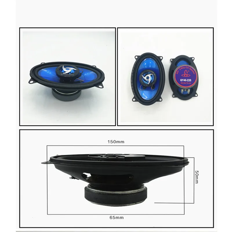 I Key Buy 4*6 дюймов Автомобильный Hi Fi коаксиальный динамик Midrang автомобильная