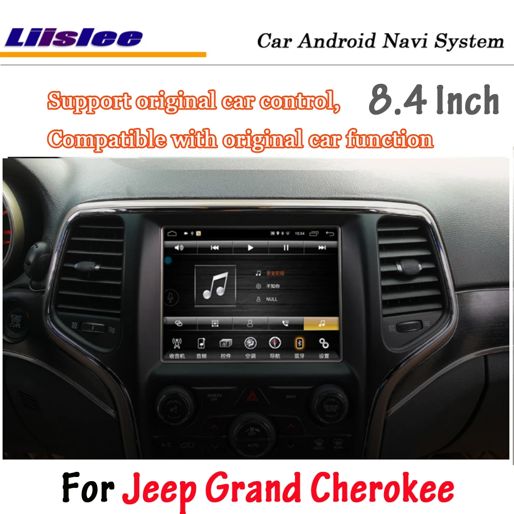Liislee 8,4 дюймов Android для Jeep Grand Cherokee 2013~ стерео автомобильный стиль Carplay gps навигационная карта навигация Мультимедиа