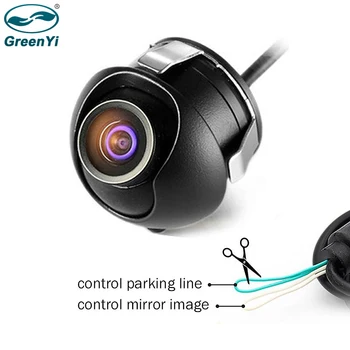 

GreenYi CCD HD Night Vision Car Camera Front/Side/Left/Right /Rear View Reverse Backup Camera 360 Degree Rotation Universal