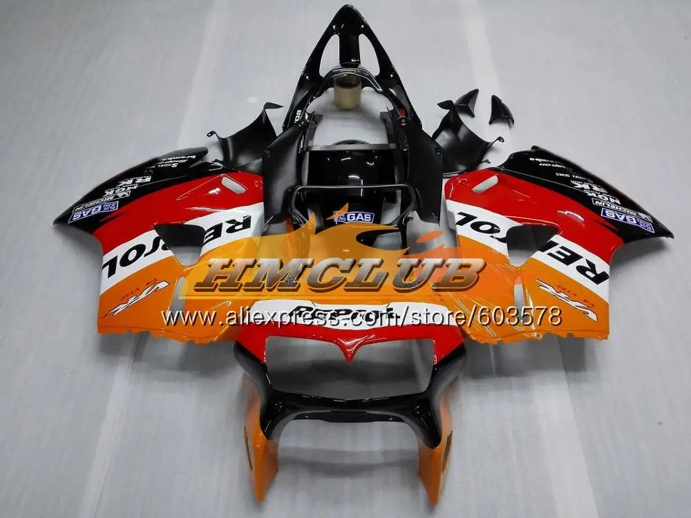 No. 3 Корпус для HONDA перехватчик VFR800R VFR800RR 1998 1999 2000 2001 87CL. 96 VFR 800RR 800 RR VFR800 98 99 00 01 обтекатель, цвет красный, белый - Color: No. 3