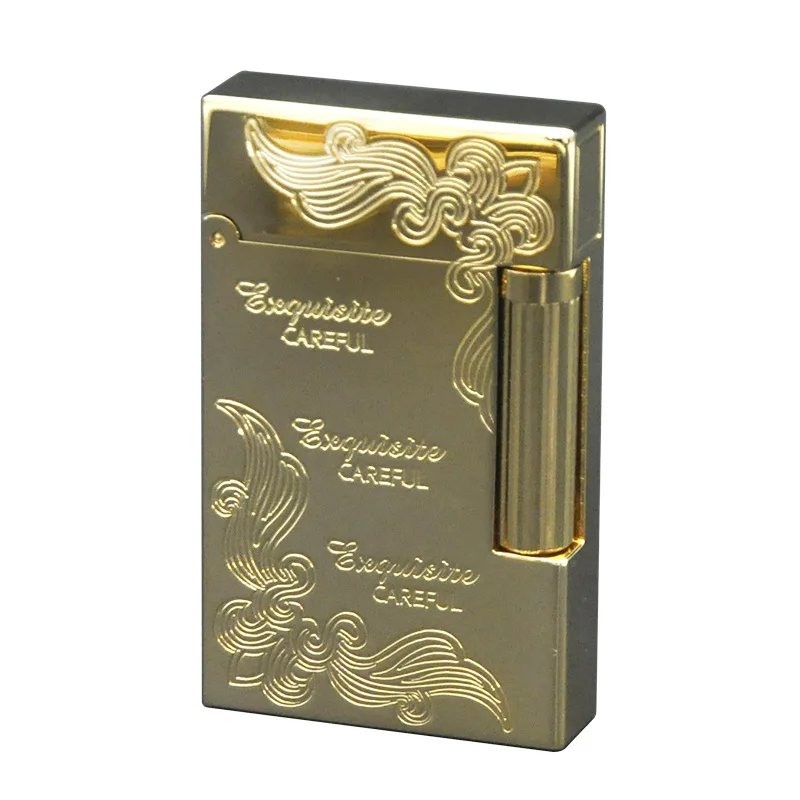 Fashion "FUGUIHUA" Flower Pattern Luxury Lighters Cigarette Lighter